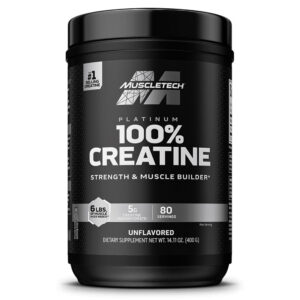 MUSCLETECH PLATINUM 100% CREATINE 400 GR