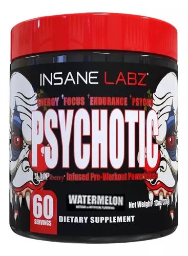 Insane Labz Psychotic Red 60 servicios