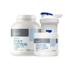 Pack ostrovit  PROTEINA +CREATINA 300 GRS+SHAKER
