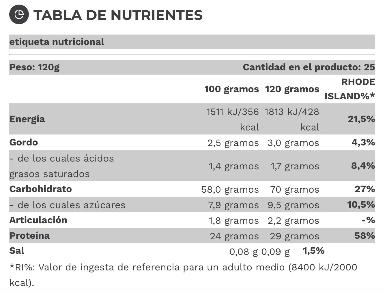 Ganador de peso Big Mass 3000 g PGP - Imagen 2