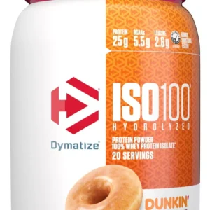 Iso 100 Dunkin' 1.34 Lb 20 Servicios Sabor Dunkin Glazed Donut
