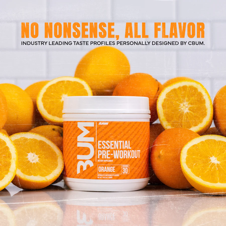 RAW CBUM ESSENTIAL PRE-WORKOUT
