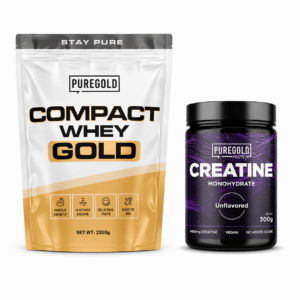 Pure Gold pack Proteina 5 lbs +Creatina 300 grs