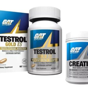 Pack  Gat creatina 300 grs +Testrol Gold
