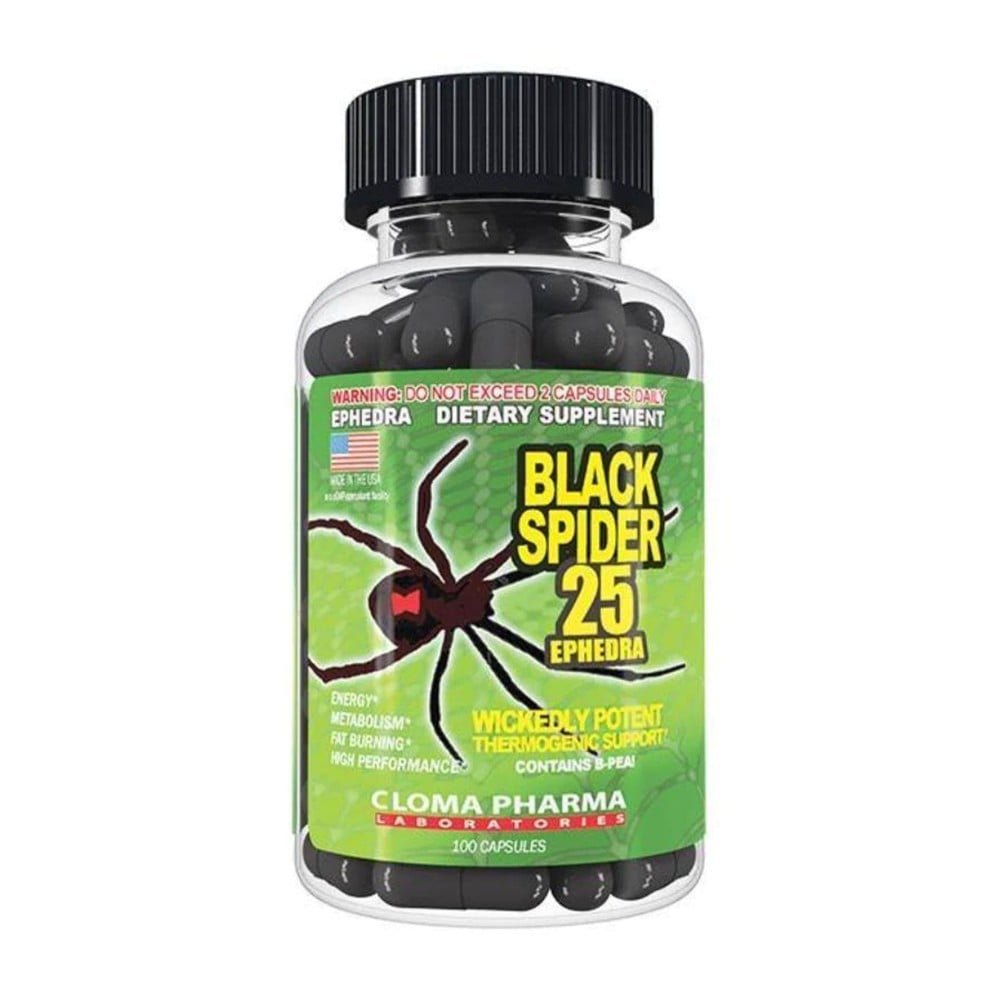 black spider 100 capsulas