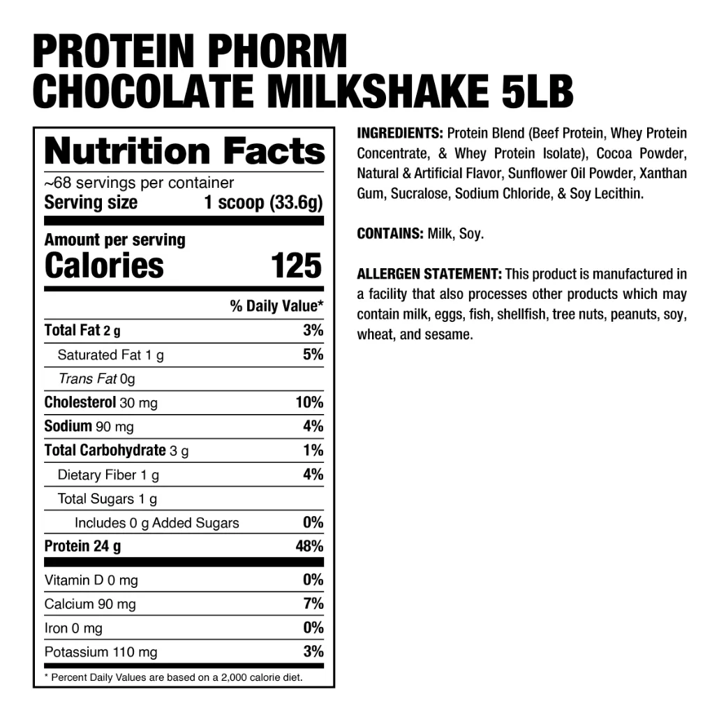 Proteinphorm 5lb Dragon Pharma + Creatina 300gr Sin Sabor - Imagen 2
