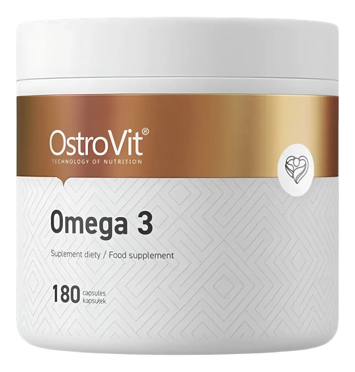 Omega 3 180 Capsulas - Ostrovit Sabor Sin Sabor