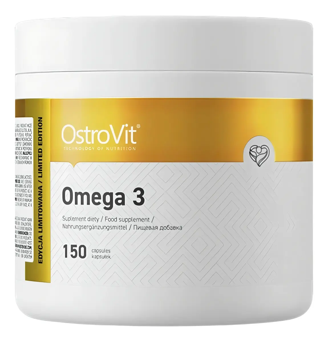 Omega 3 150 Capsulas - Ostrovit Sabor Sin Sabor